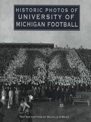 cover image of Historic Photos of University of Michigan Football